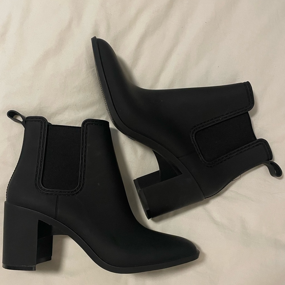 Jeffrey Campbell Women's Hurricane Rain Booties